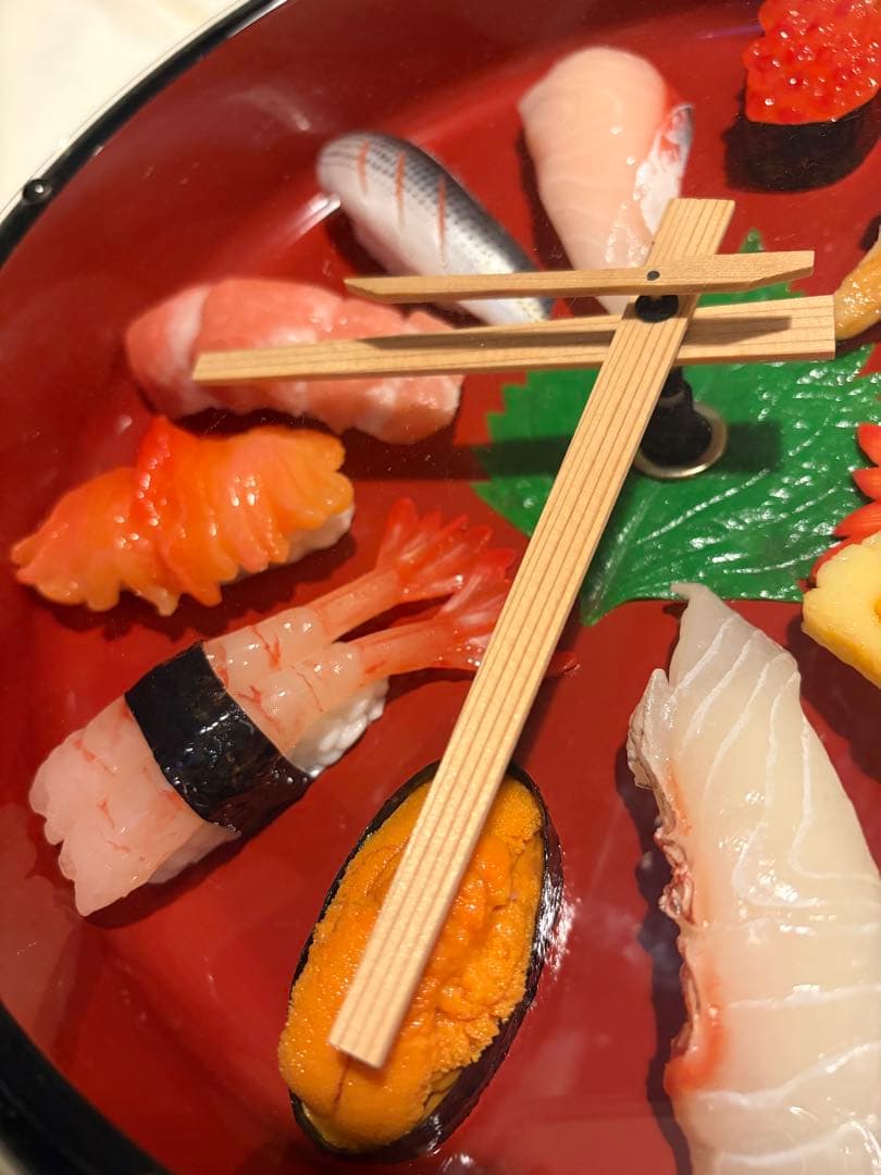 まいづる　サンプルお寿司 掛け時計