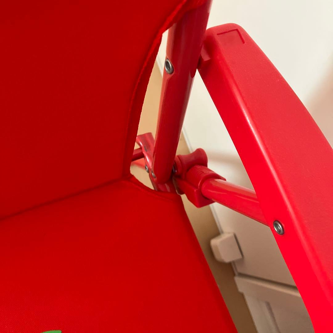 ハローキティ　折りたたみ椅子　アウトドアベンチ　レア　折り畳みベンチシート