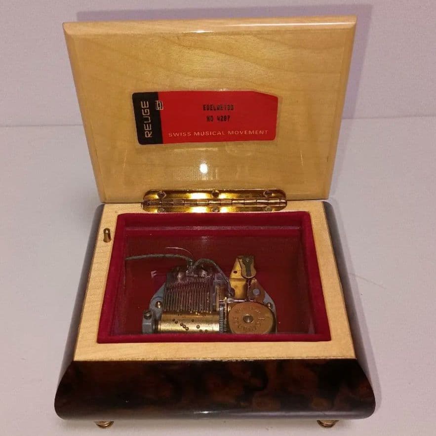 REUGE 花柄オルゴール Edelweiss No.4287 - メルカリ