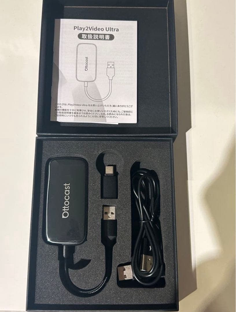 ottocast　play2video ultra　オットキャスト