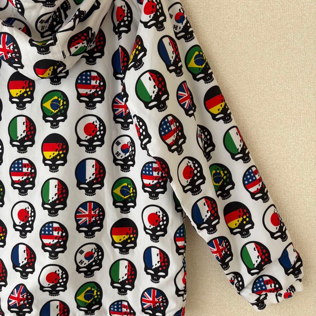 ラッセルノ 国旗スカル総柄 ブルゾン RS-62131 メンズ4