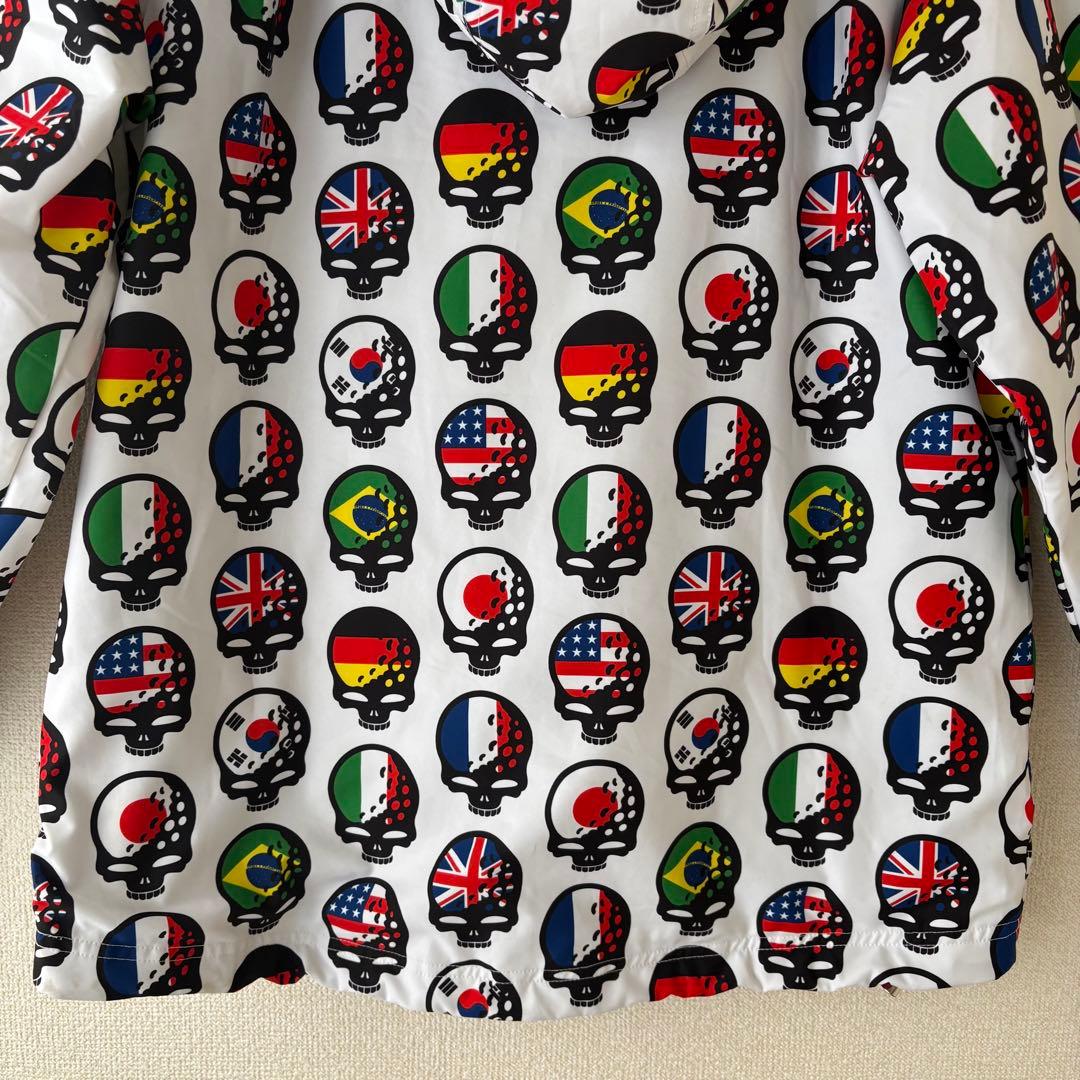 ラッセルノ 国旗スカル総柄 ブルゾン RS-62131 メンズ4