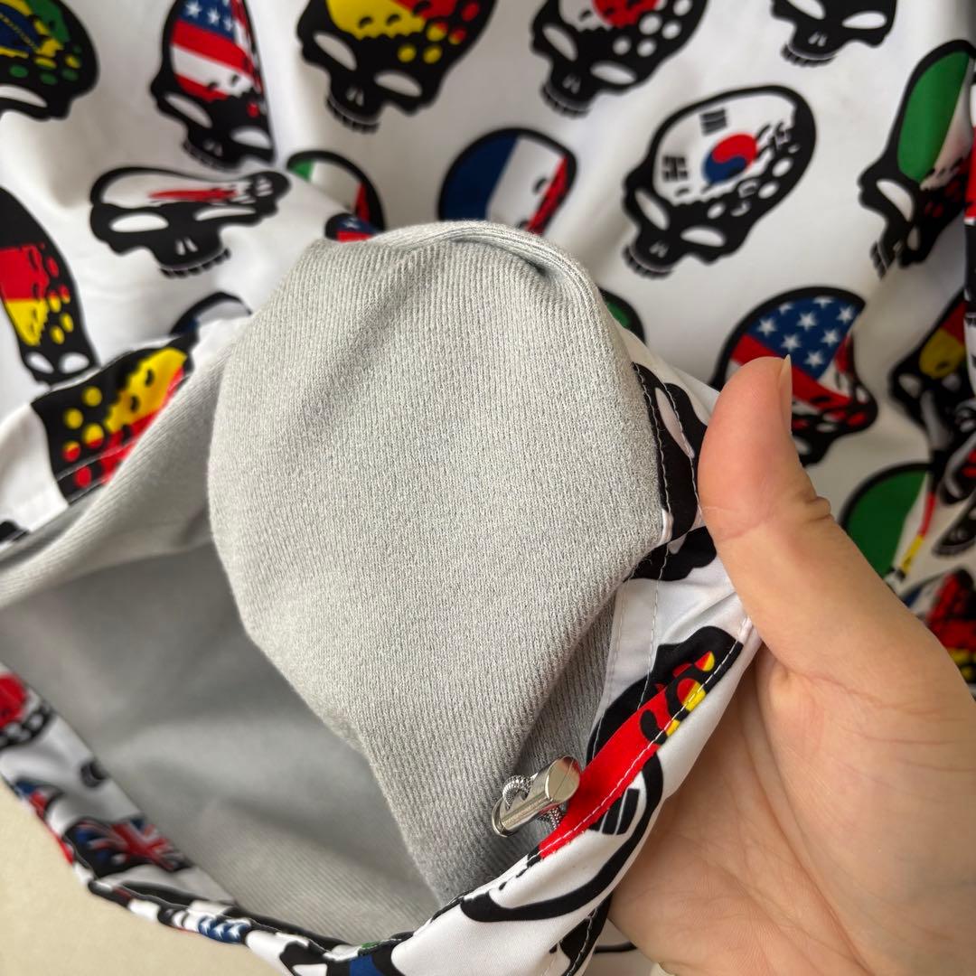 ラッセルノ 国旗スカル総柄 ブルゾン RS-62131 メンズ4