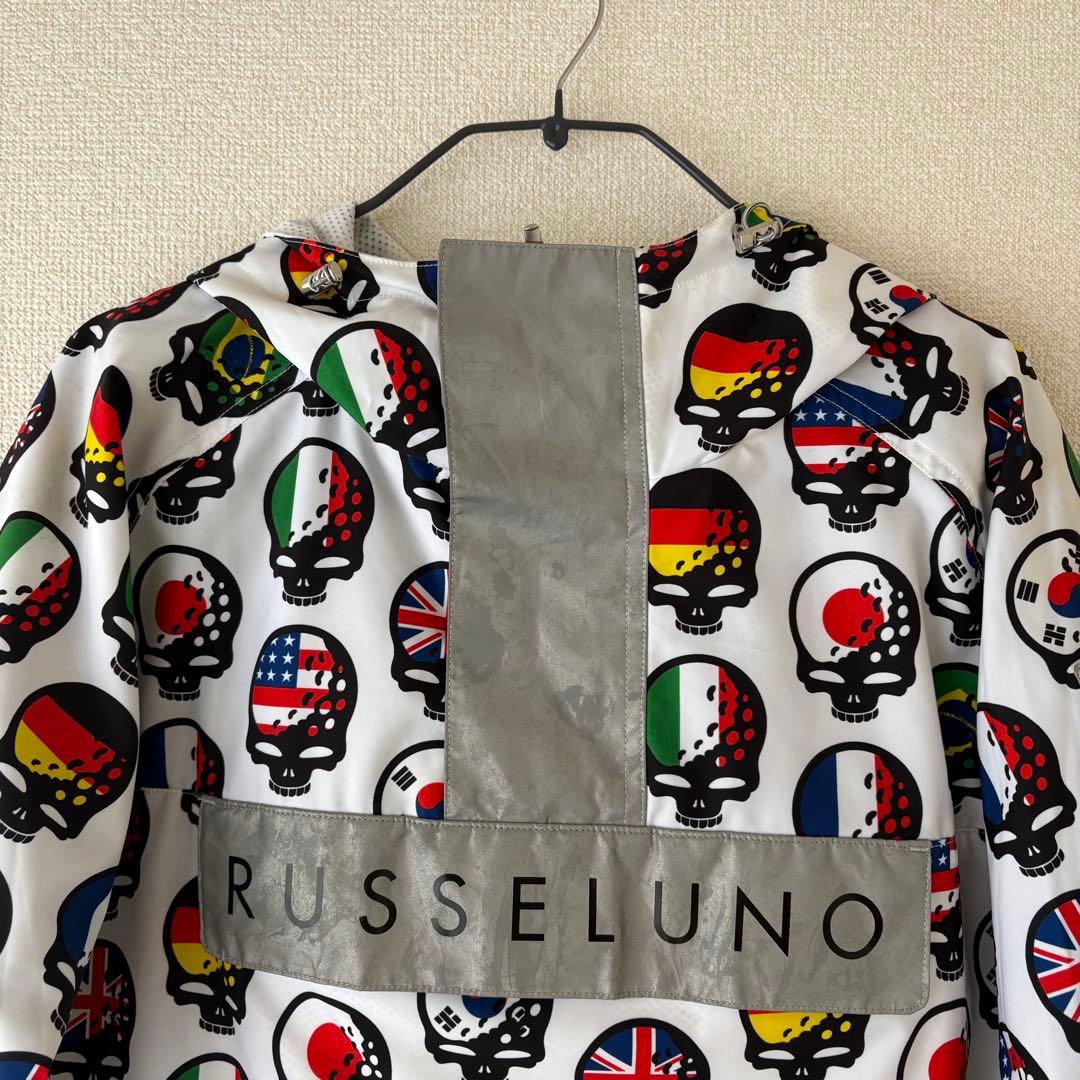 ラッセルノ 国旗スカル総柄 ブルゾン RS-62131 メンズ4