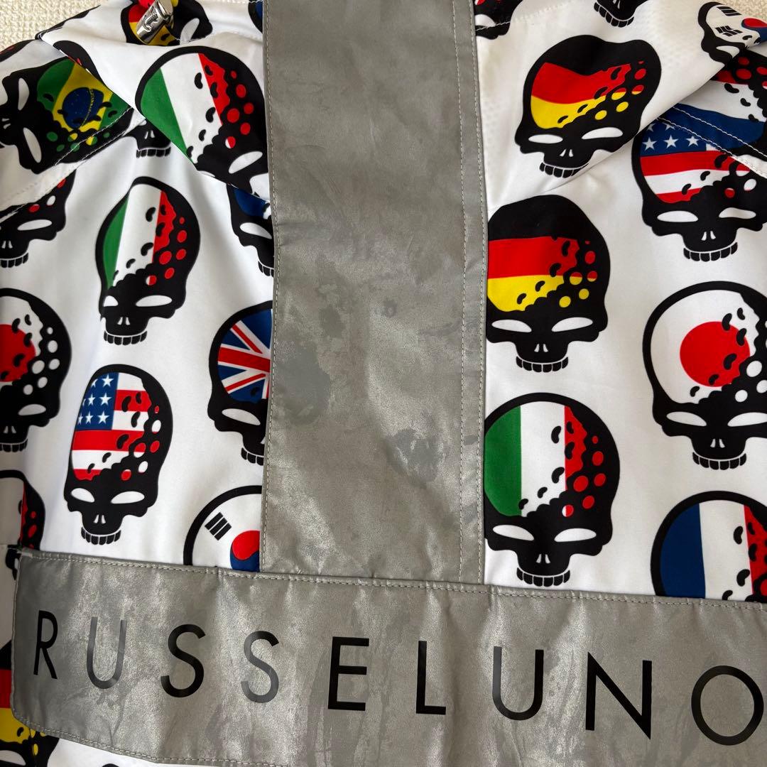 ラッセルノ 国旗スカル総柄 ブルゾン RS-62131 メンズ4