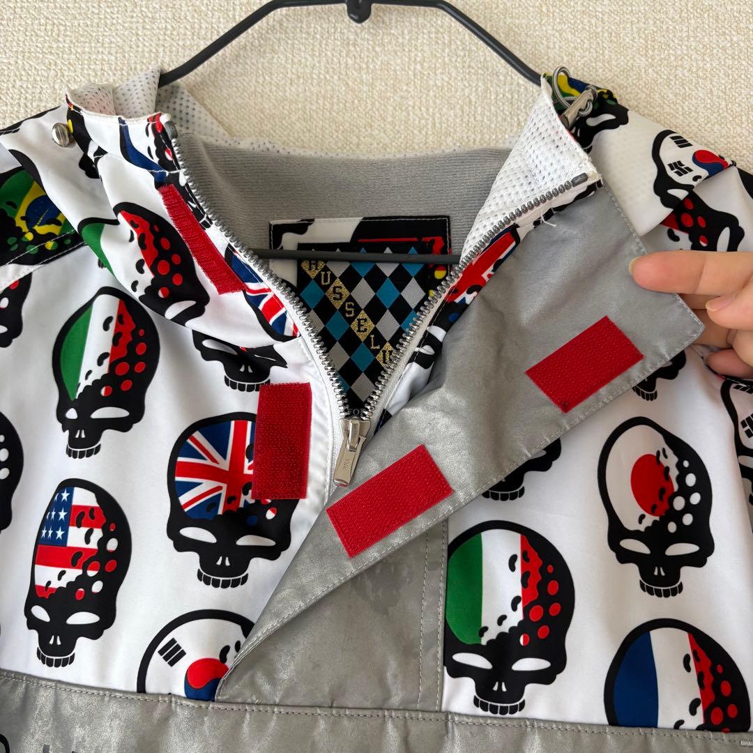 ラッセルノ 国旗スカル総柄 ブルゾン RS-62131 メンズ4