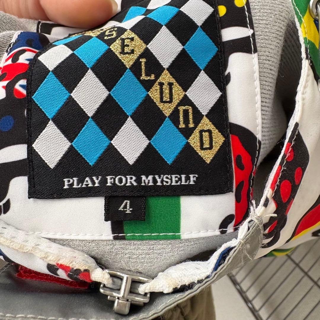 ラッセルノ 国旗スカル総柄 ブルゾン RS-62131 メンズ4