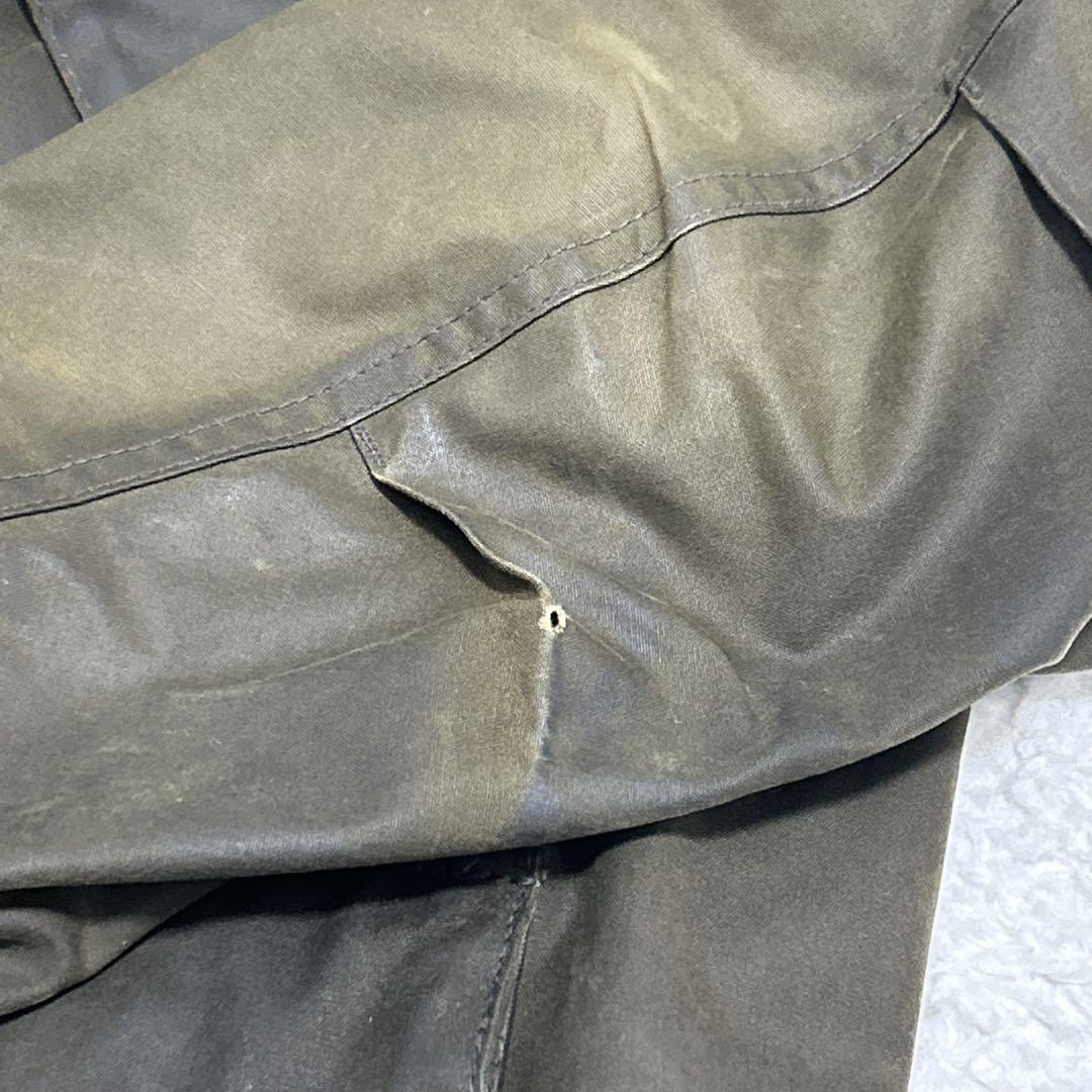 Barbour オイルドジャケット モーターサイクルジャケット　ウール　バブア