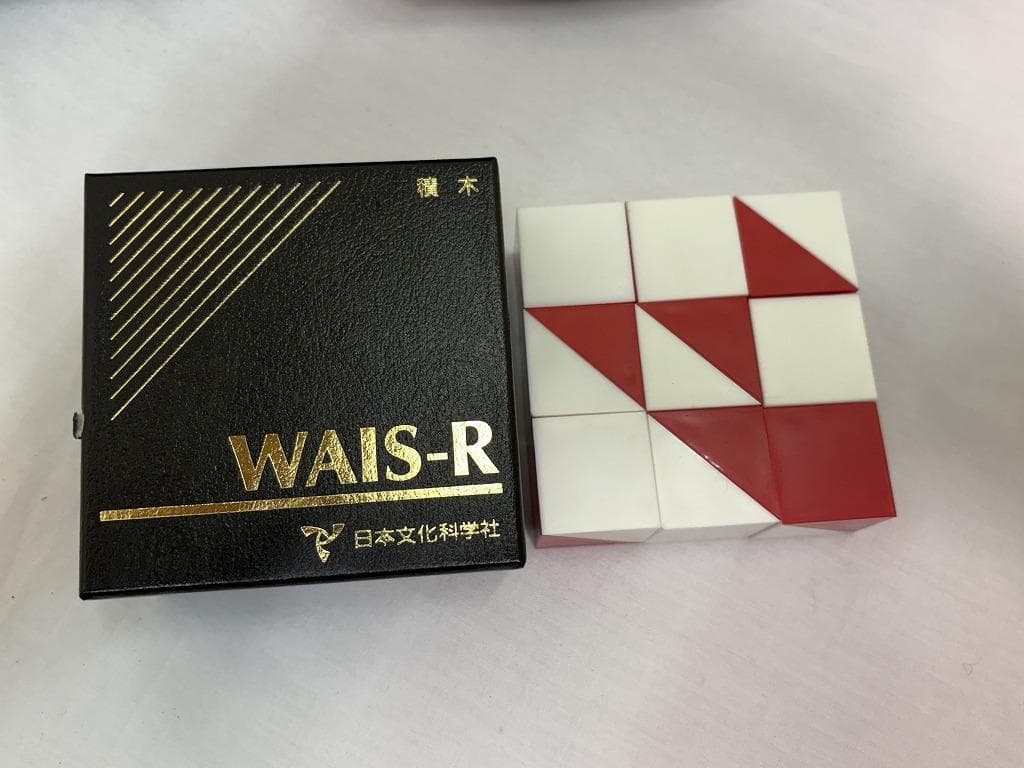 t*n様 日本文化科学社 成人知能検査 WAIS-R 積木 絵画 配列 組み合せ