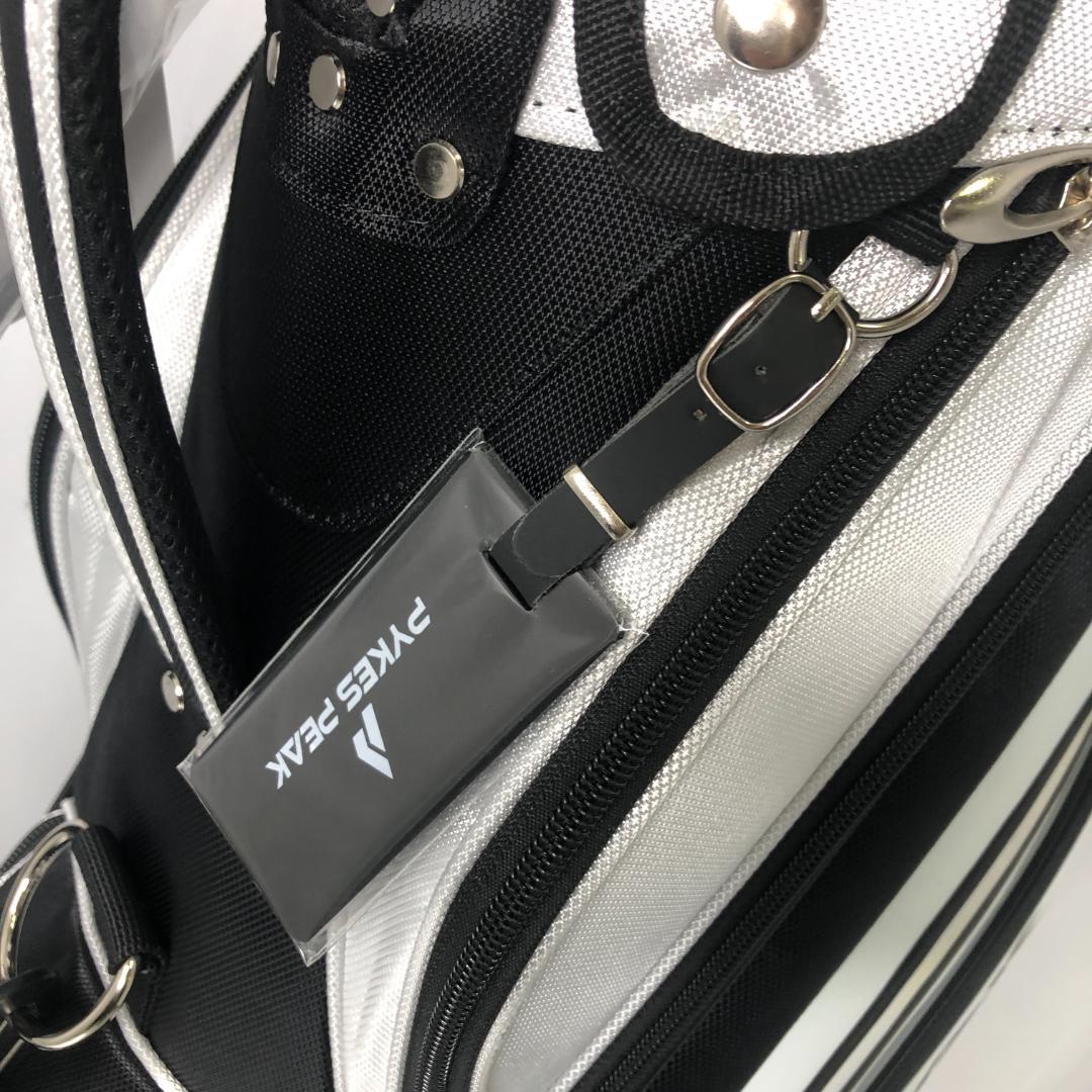 パイクスピーク キャディバッグ 軽量 ゴルフバッグ フルセパレート/ヤS3168