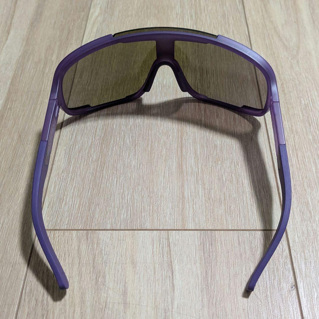 美品 POC Aspire Sapphire Purple サングラス