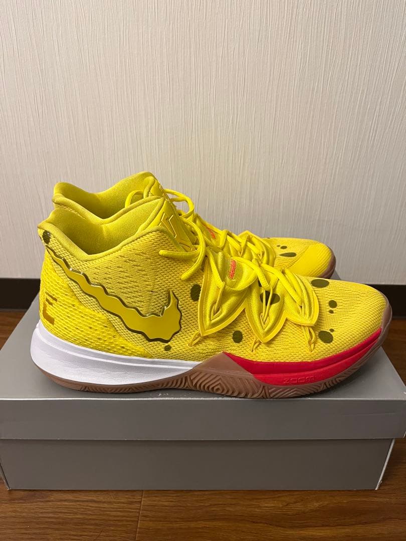 NIKE KYRIE 5 スポンジボブ ナイキ カイリー美品