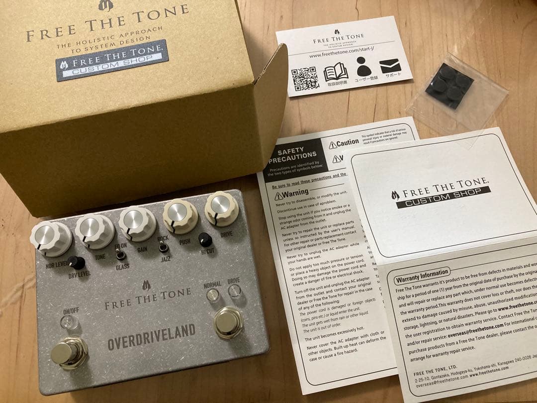 ギター Free The Tone CustomShop OVERDRIVELAND