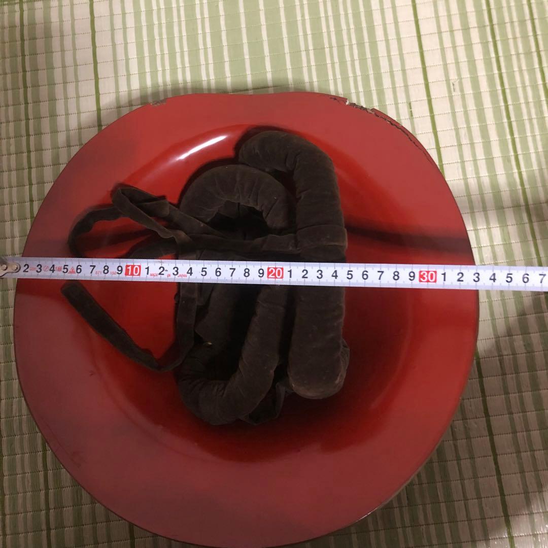 かず様用　陣笠　サムライ　武具　帽子　戦国　家紋　工芸品　骨董品