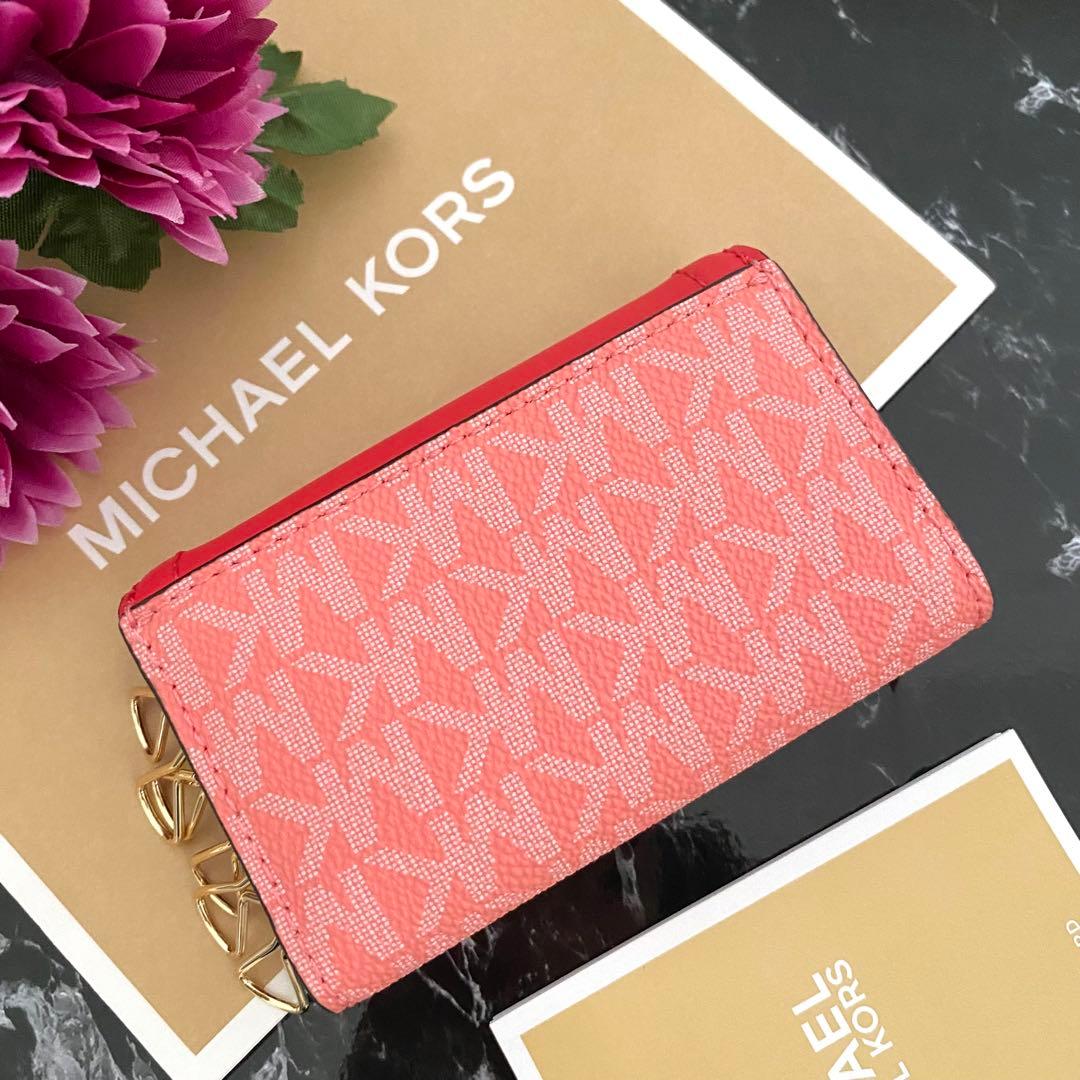 ❤︎ 新品 MICHAEL KORS マイケルコース キーケース ピンク