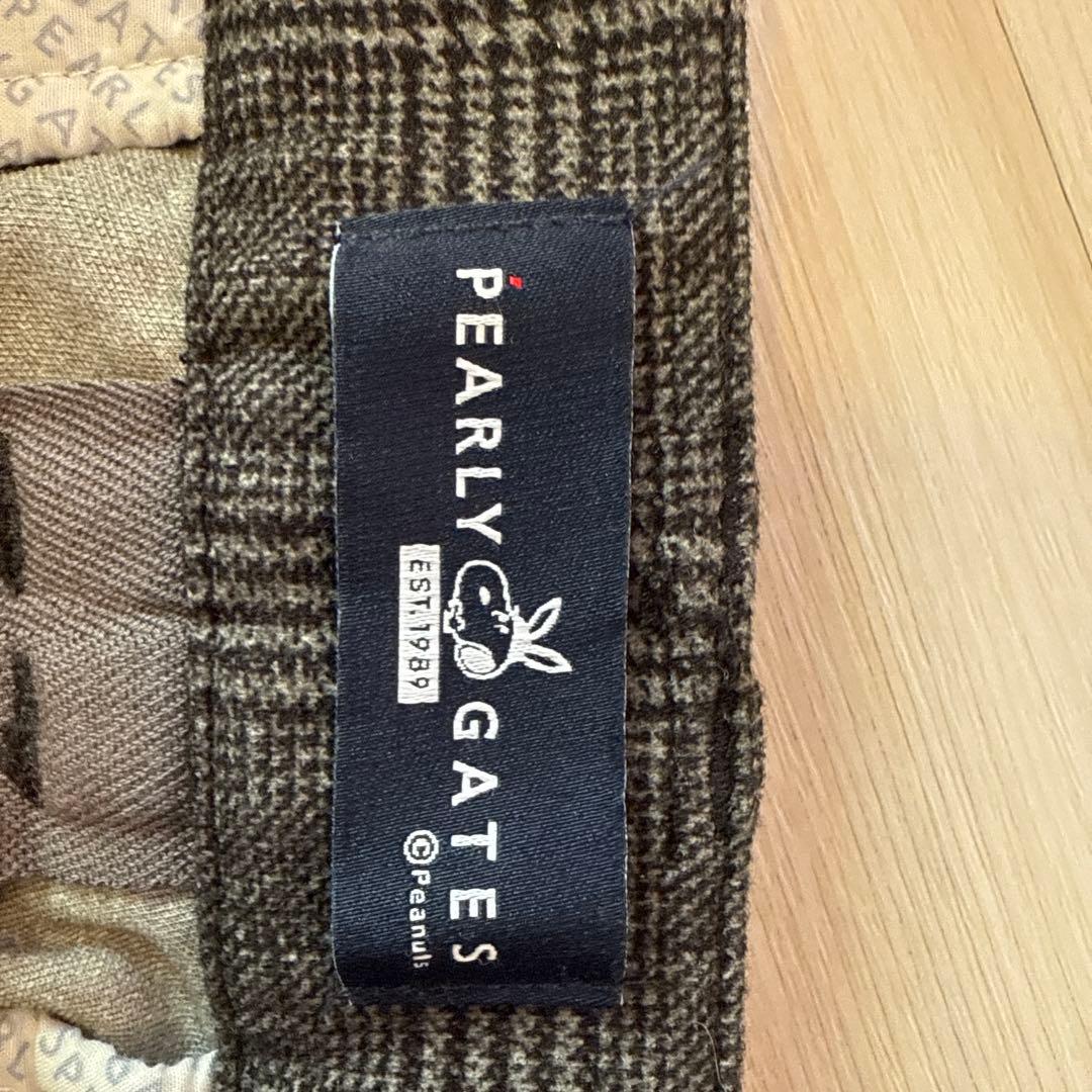 パーリーゲイツ　春秋冬　パンツ　5 スヌーピー　ストレッチ　グレー　限定