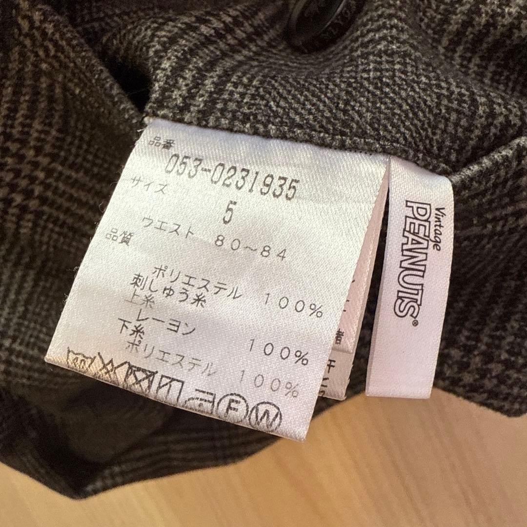 パーリーゲイツ　春秋冬　パンツ　5 スヌーピー　ストレッチ　グレー　限定