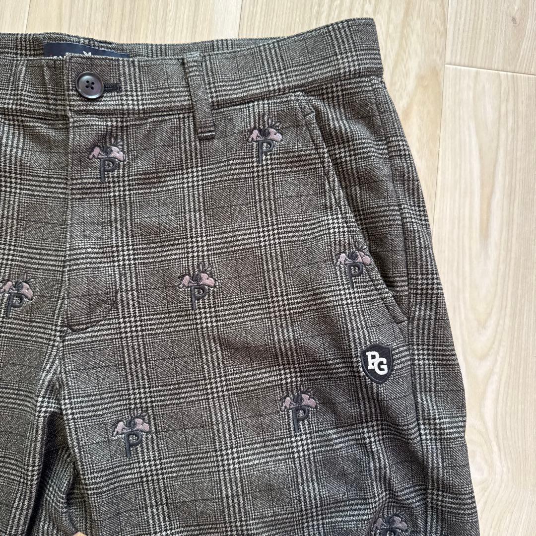 パーリーゲイツ　春秋冬　パンツ　5 スヌーピー　ストレッチ　グレー　限定