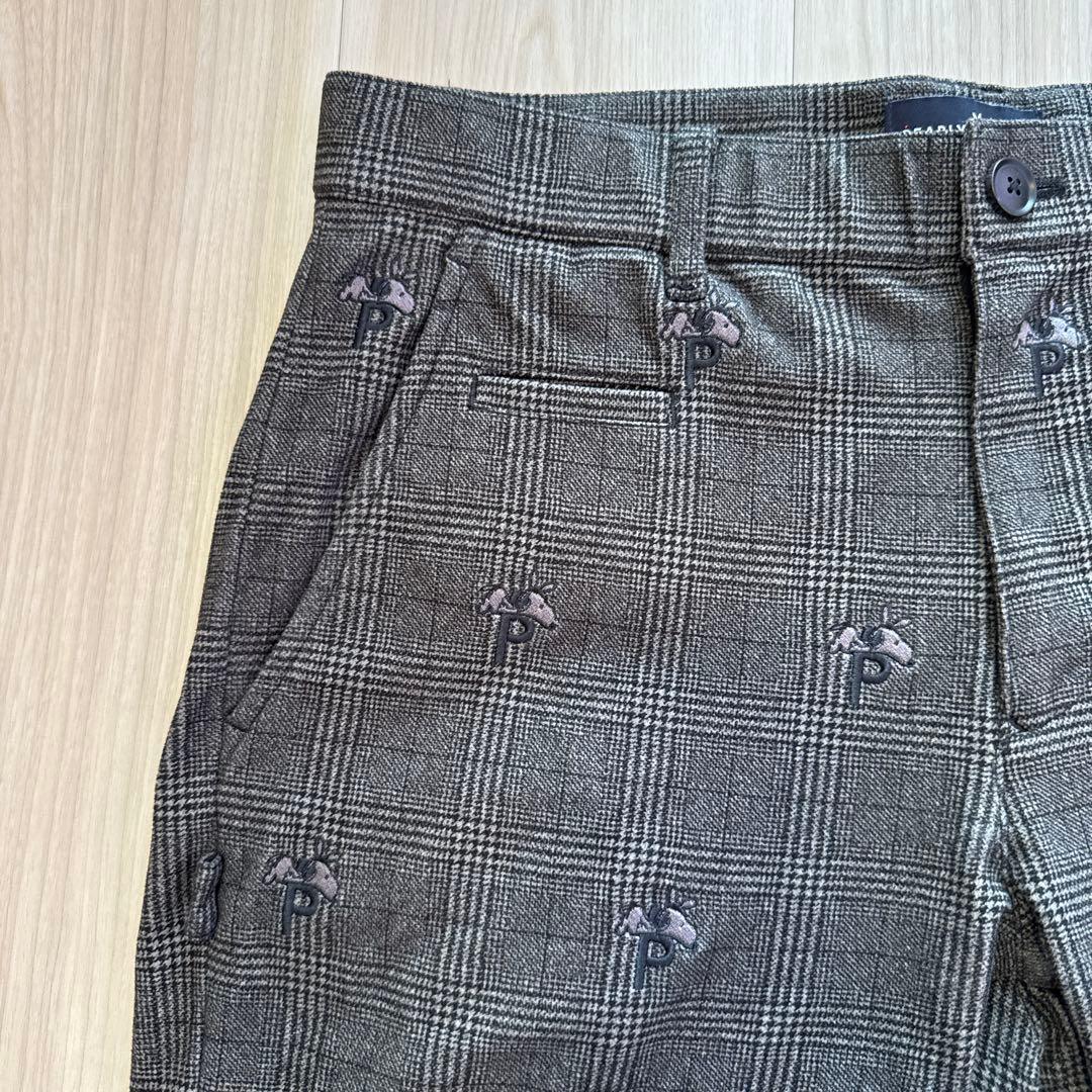 パーリーゲイツ　春秋冬　パンツ　5 スヌーピー　ストレッチ　グレー　限定