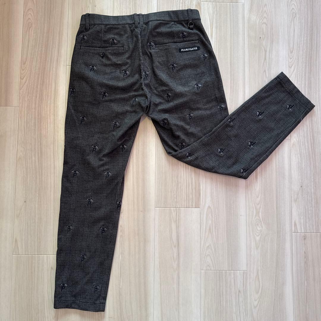 パーリーゲイツ　春秋冬　パンツ　5 スヌーピー　ストレッチ　グレー　限定