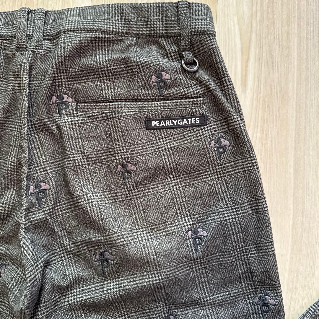 パーリーゲイツ　春秋冬　パンツ　5 スヌーピー　ストレッチ　グレー　限定