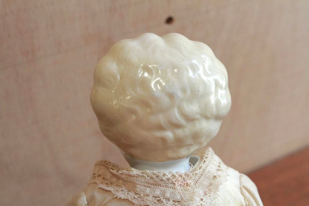 アンティーク　ブロンド　チャイナヘッドドール　ビスクドール￼