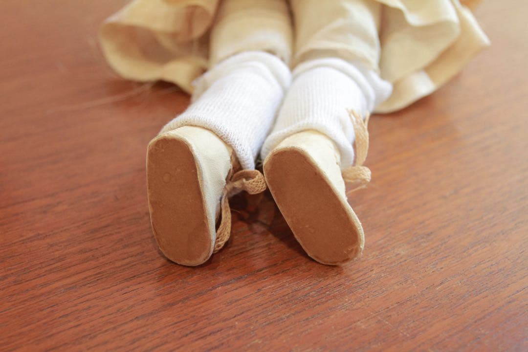 アンティーク　ブロンド　チャイナヘッドドール　ビスクドール￼