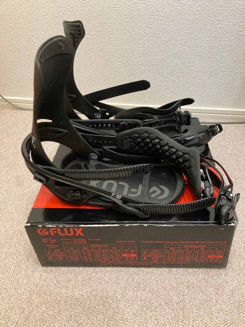 [美品] FLUX DS バインディング Mサイズ　2018-2019モデル