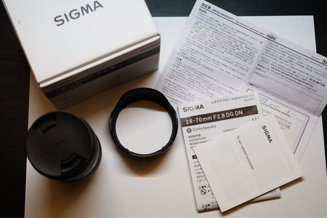 SIGMA 28-70mm f2.8 DG DN ソニーeマウント