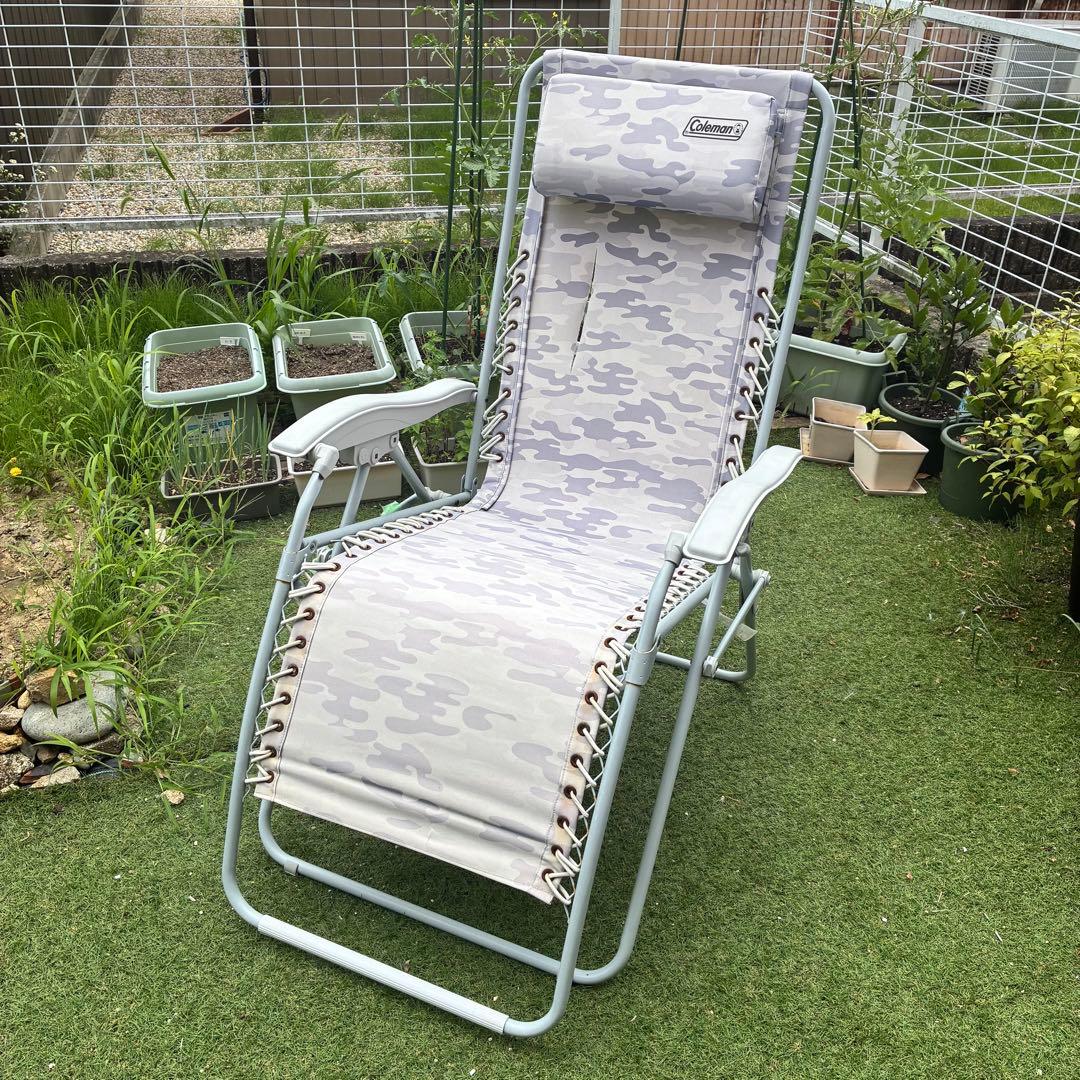 Coleman インフィニティチェア カモ 迷彩柄 リクライニングチェア