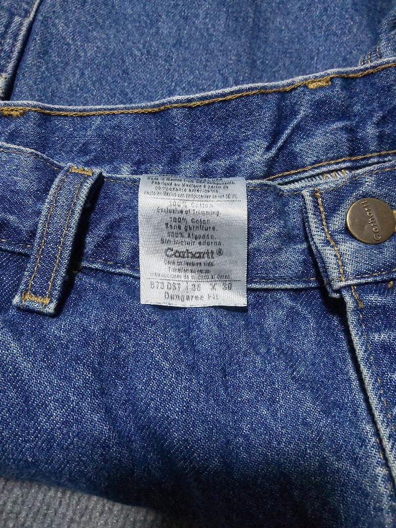 W36×Ⅼ30 Carhartt カーゴパンツ デニム