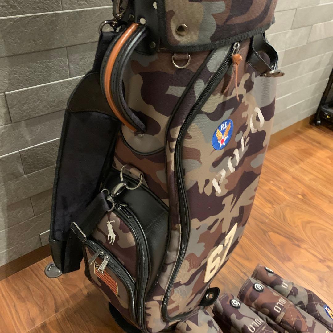 キャディバッグ ラルフローレン ヘッドカバーセット - メルカリ