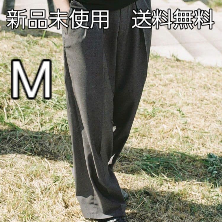 MサイズLIDNM SUPER LIGHT WOOL TROUSERS