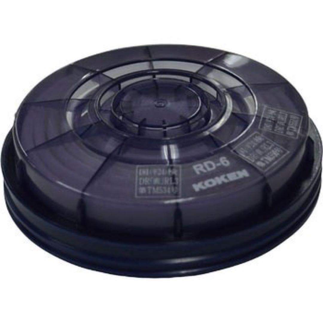 興研 アルファリングフィルタ RD-6型 25組50個