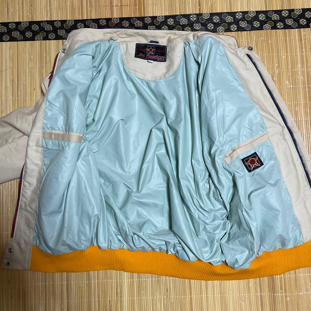 古着　m&m's シェレック刺繍ジャケット