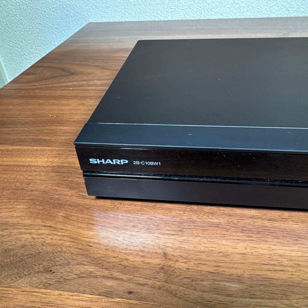 SHARP シャープ　ブルーレイレコーダー　2B-C10BW1 2019年式