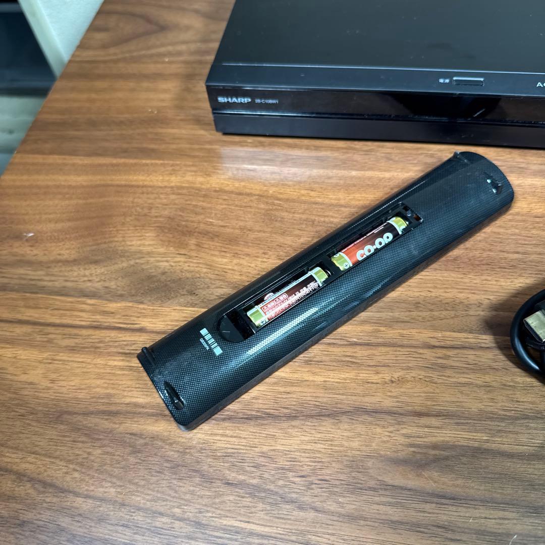 SHARP シャープ　ブルーレイレコーダー　2B-C10BW1 2019年式