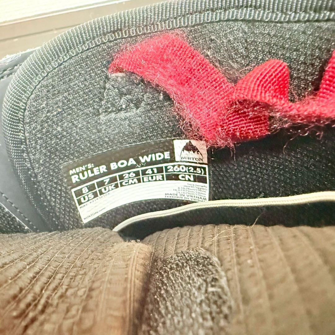 BURTON RULER WIDE BOA 26cm スノーボードブーツ