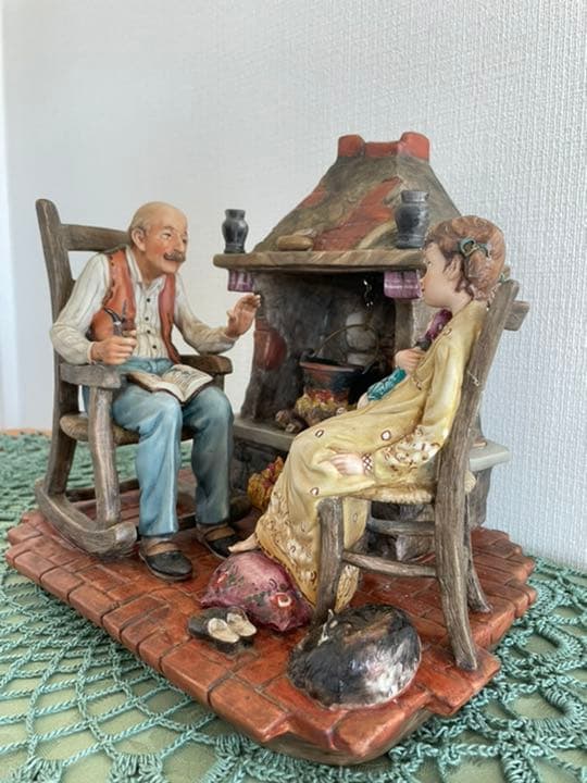 再お値下げ❗️カポディモンテ アンティーク レア マエストロヴォルタ