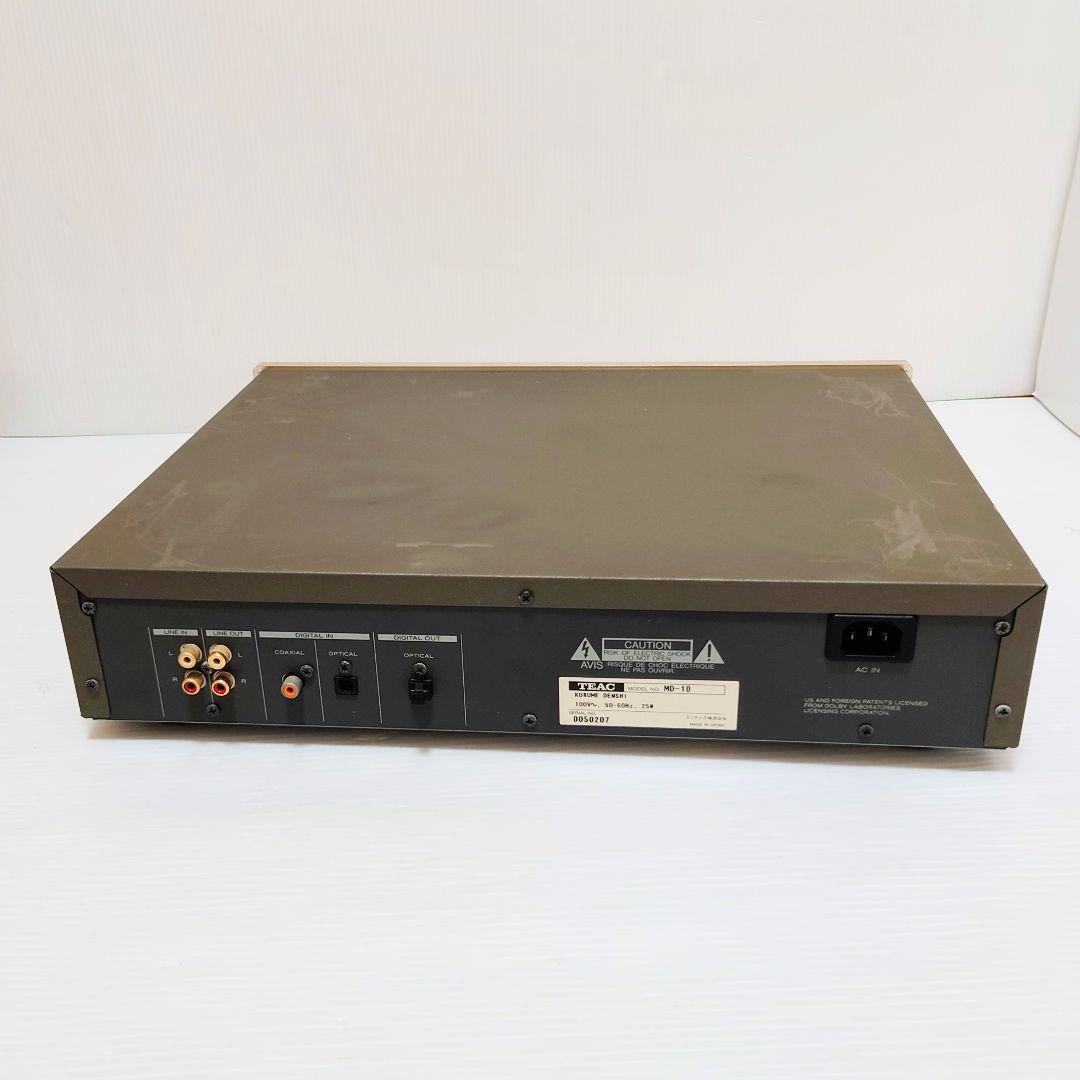 TEAC MD-10 　 ティアック MDデッキ サンプリングレート　ジャンク