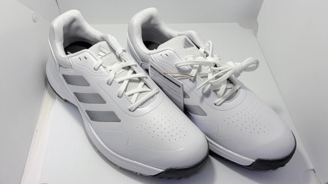 新品*2103/27cm♪♪アディダス ゴルフ スパイクレス トラクション