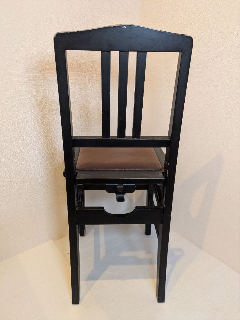 ピアノ椅子　グランドピアノ　背もたれ椅子　トムソン　高さ調整可