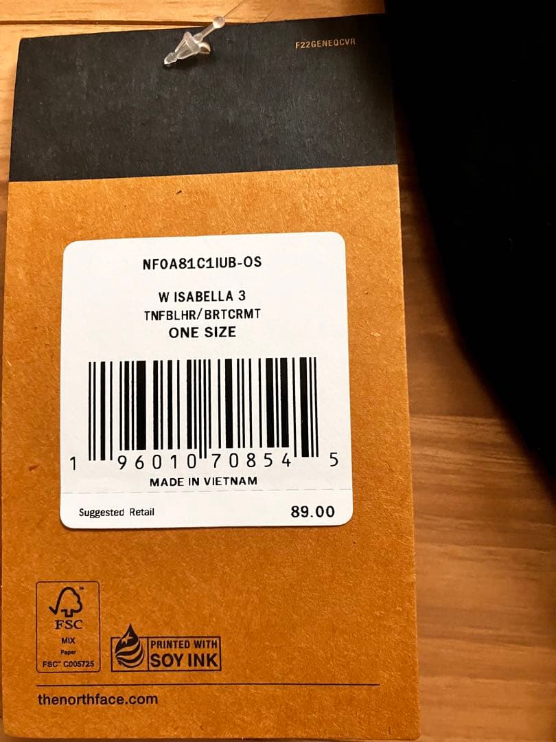 THE NORTH FACE リュック ISABELLA 黒 【新品未使用】