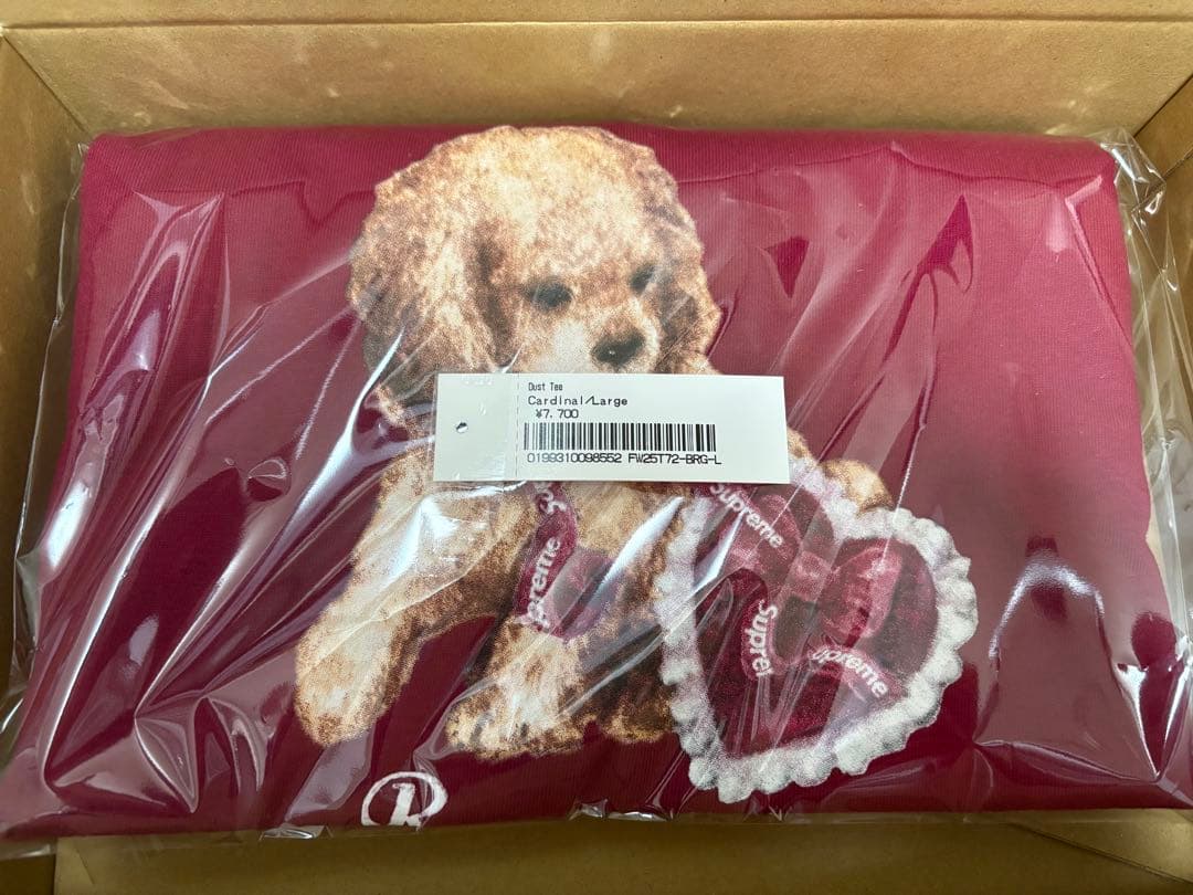 トップス Supreme Dust Tee \"Cardinal\"