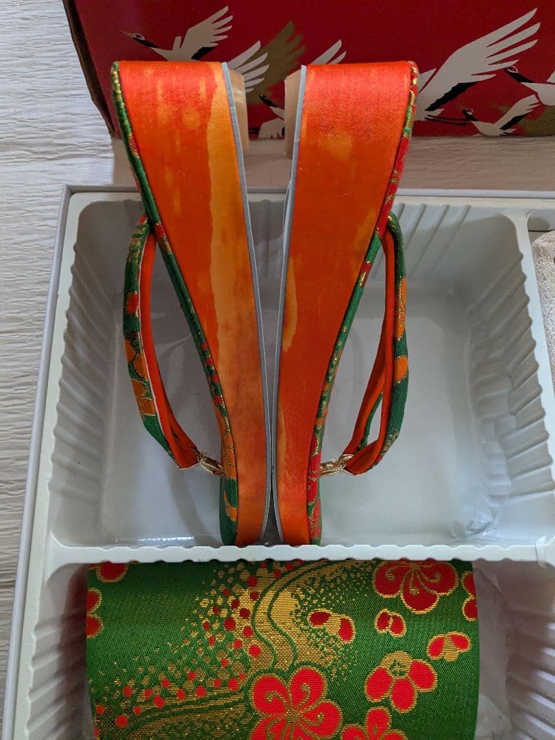 七五三 着物セット はこせこセット7歳子供用 花柄山吹レトロモダンフルセット