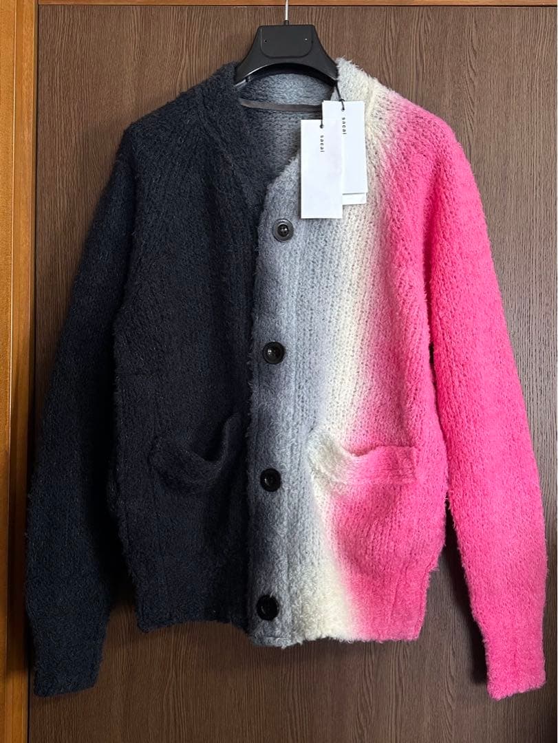 1新品 sacai サカイ タイダイ ニット カーディガン セーター - メルカリ