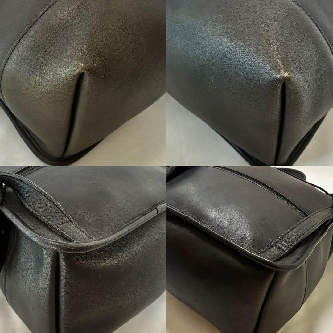 【美品】オールドコーチ 9791 ターンロック リュックサック レザー 肩掛け