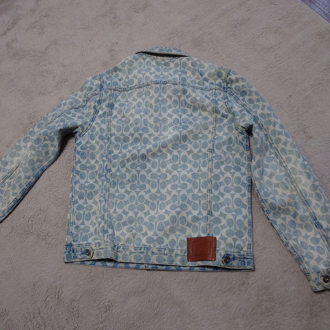 COACH デニムジャケット ブルー・ホワイト