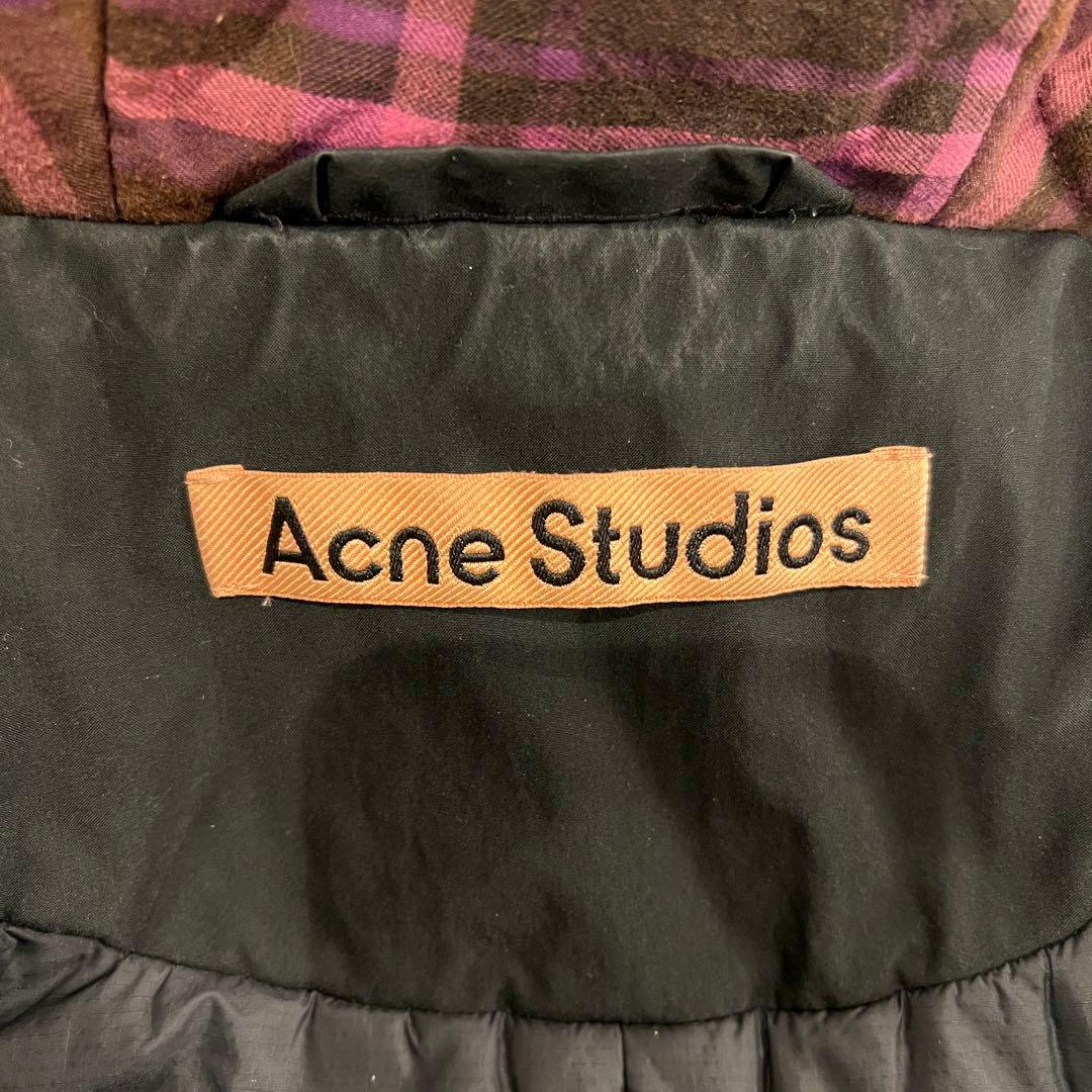 acne studios モッズコート フード付き