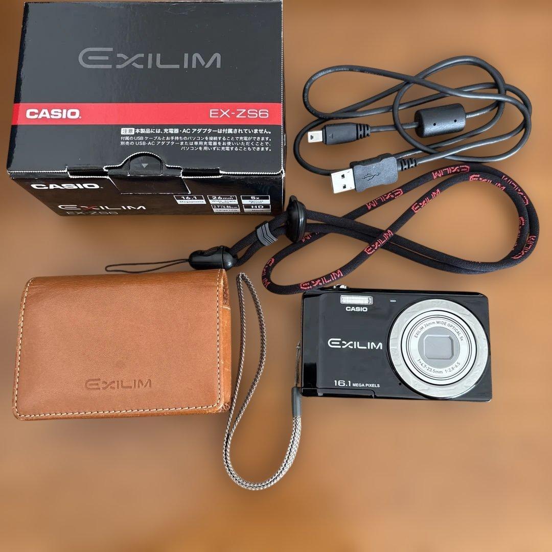 CASIO EXILIM EX-ZS6 16.1メガピクセル　カシオ